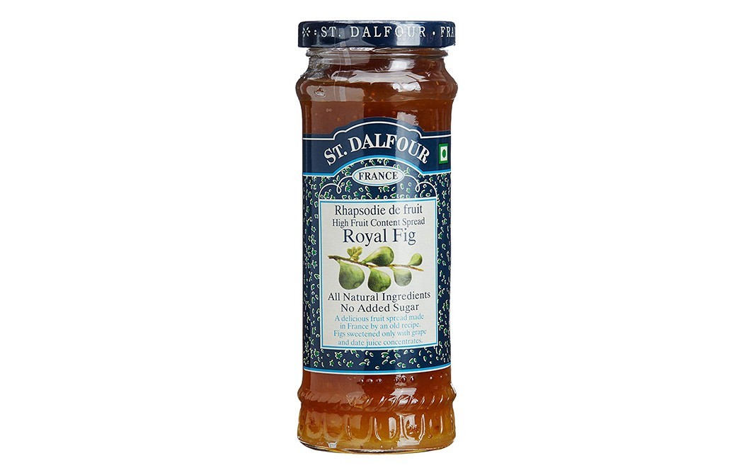 St. Dalfour Royal Fig, Fruit Preserve    Glass Jar  284 grams